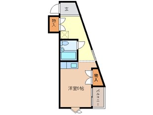 常盤マンションの物件間取画像